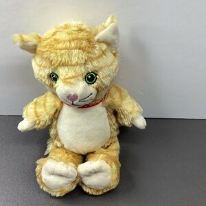 Vintage Plush Kinder Ginger Cat